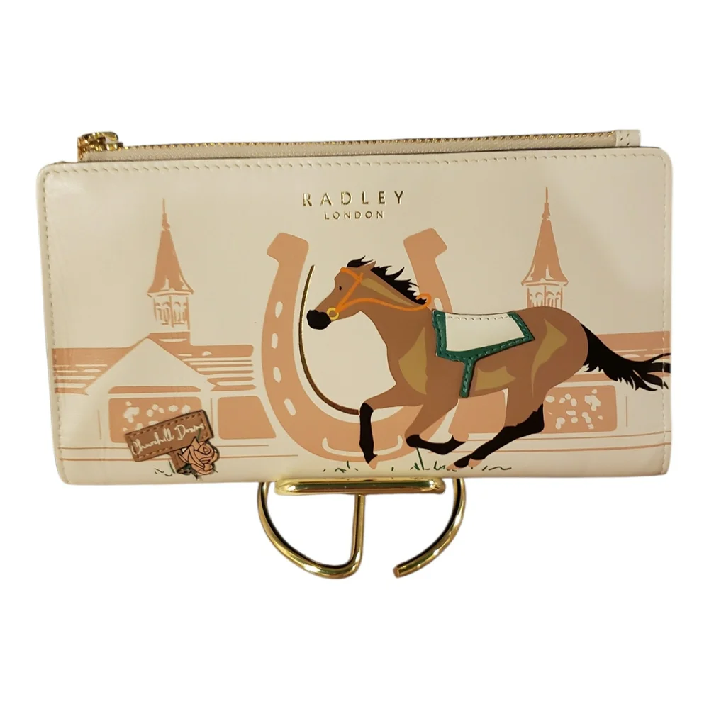 NWT! SET! Radley London Churchill Downs Kentucky Derby Tote w/ Wallet & Dusty